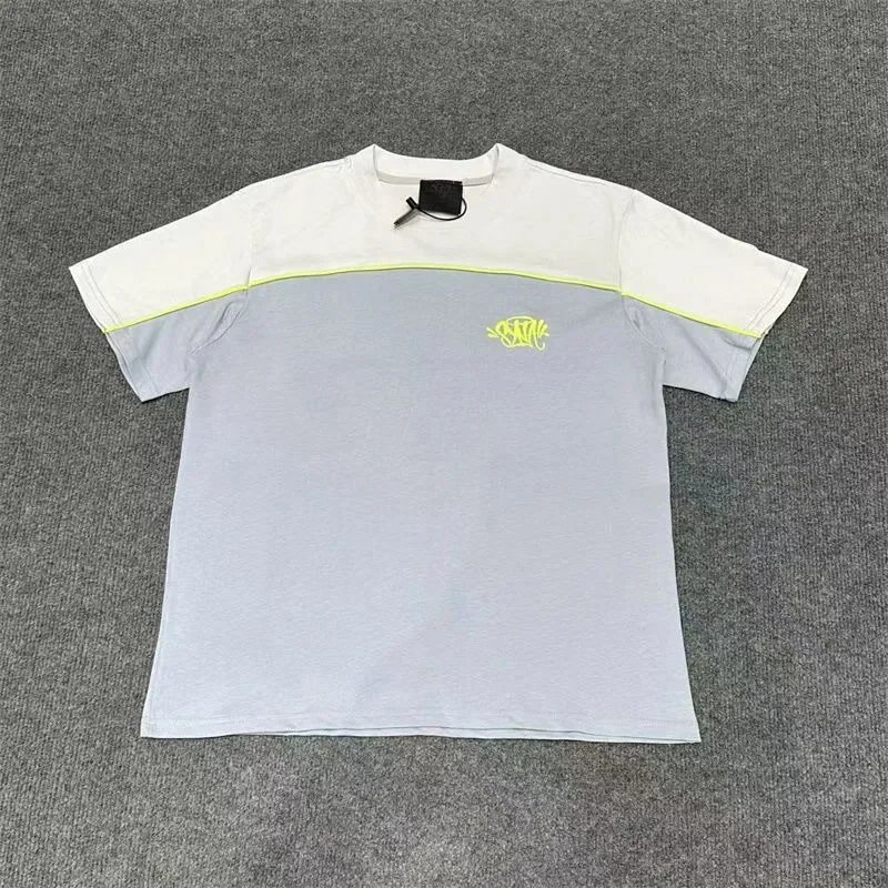 Unbranded Matching Sets Color-block short-sleeve T-shirt and drawstring shorts set — 3