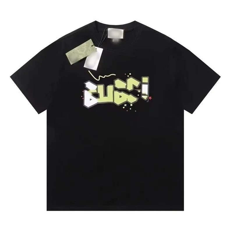 Gucci T-Shirts Short-Sleeve Graphic Print — 24