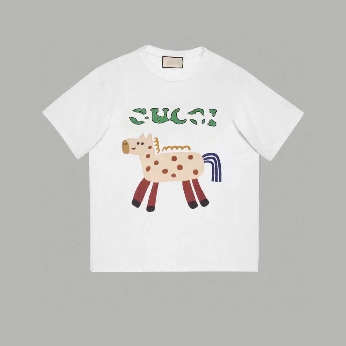 Gucci T-Shirts Short-Sleeve Graphic Print — 30