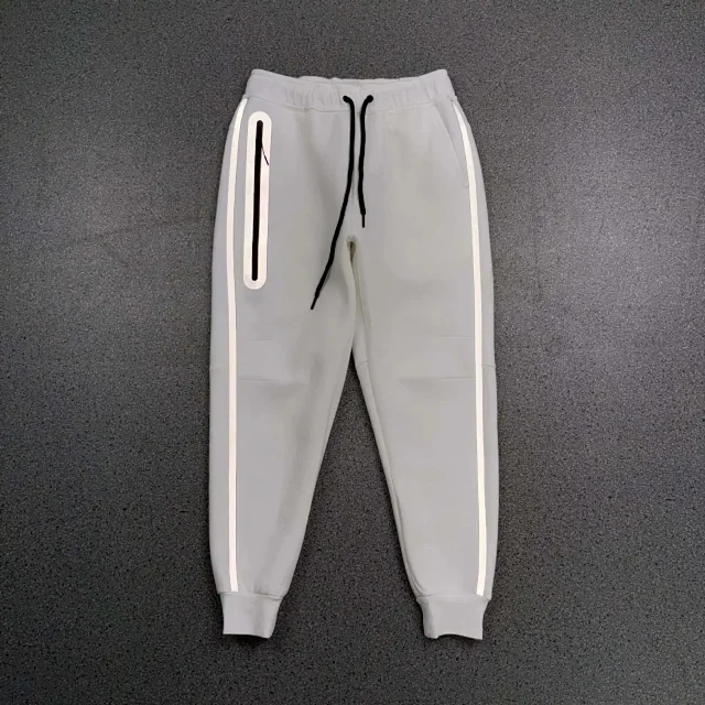 Unbranded Matching Sets Hooded Zip-Up Reflective-Trim Tracksuit Set product detail image 4
