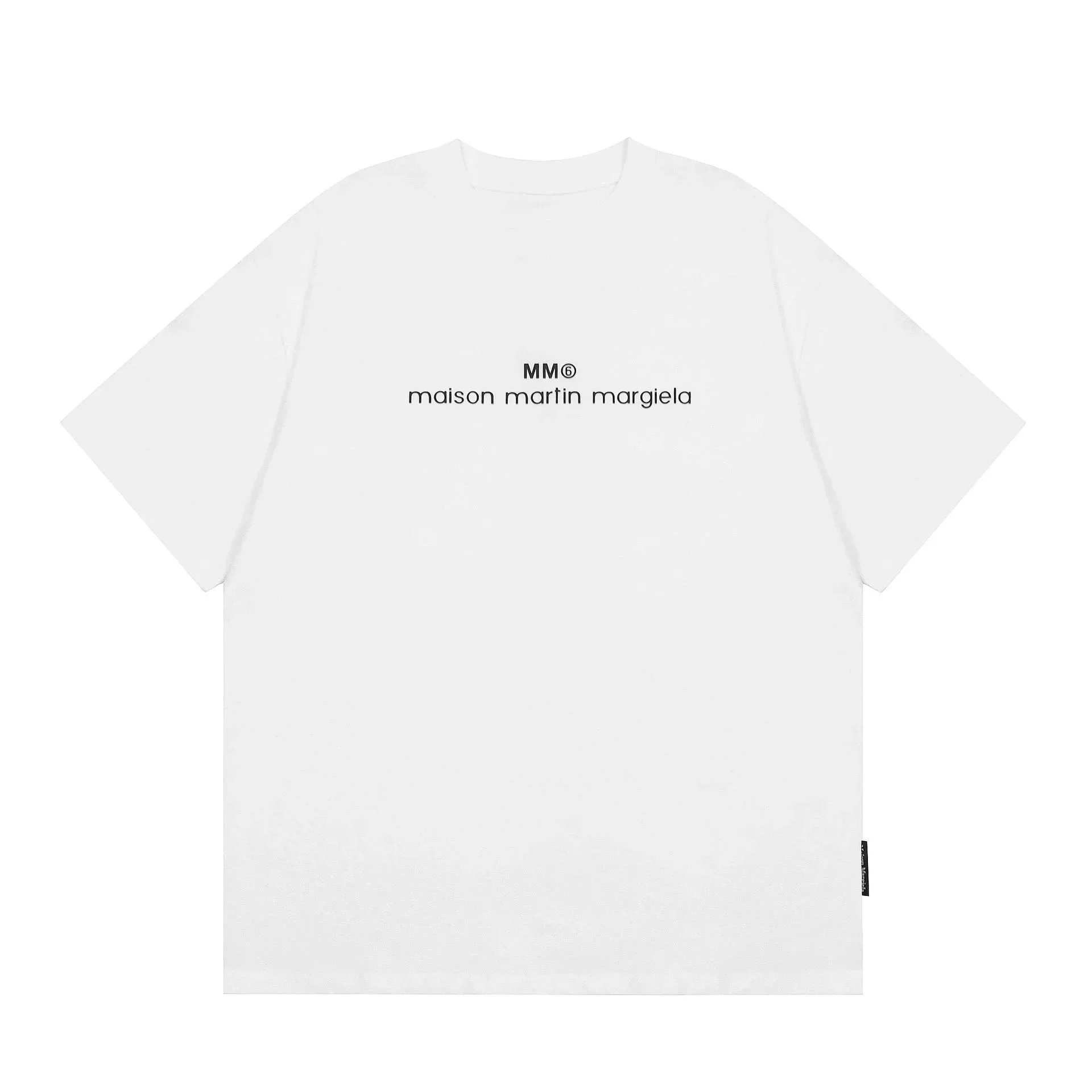 Maison Margiela T-Shirts Short-Sleeve Numeric Logo Graphic Print — 19