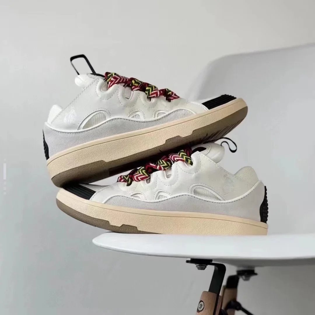Lanvin Sneakers Low-Top with Oversized Braided Laces image 3