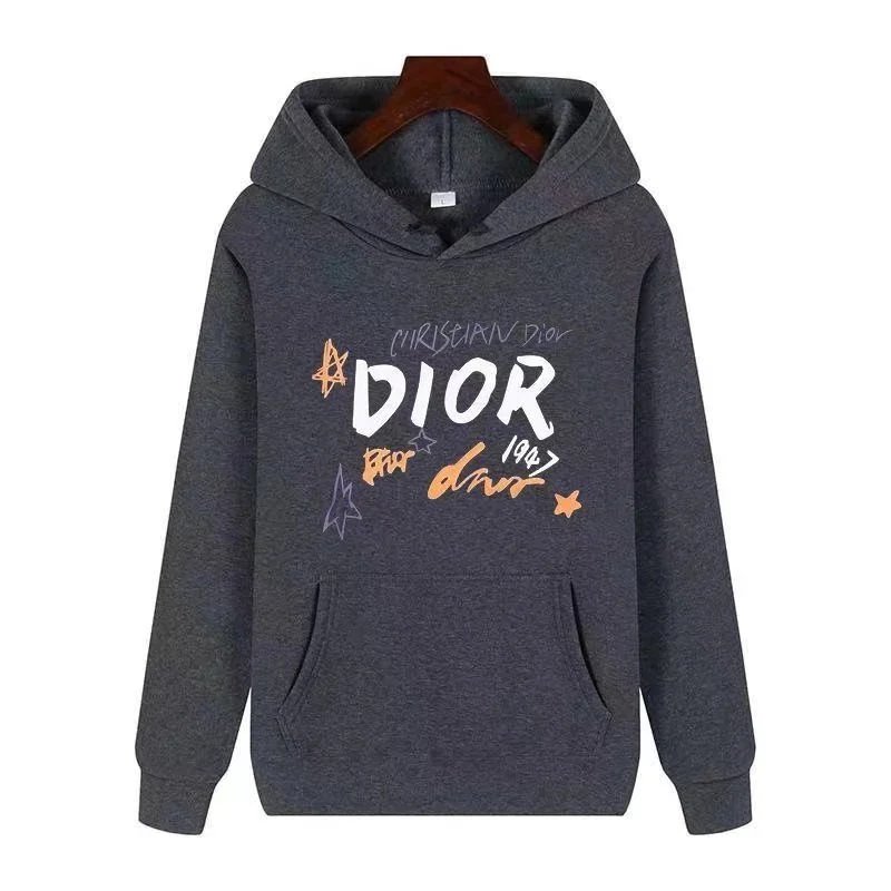 Dior Hoodies & Sweatshirts Hooded sweatshirt with CD logo or embossed monogram — 36