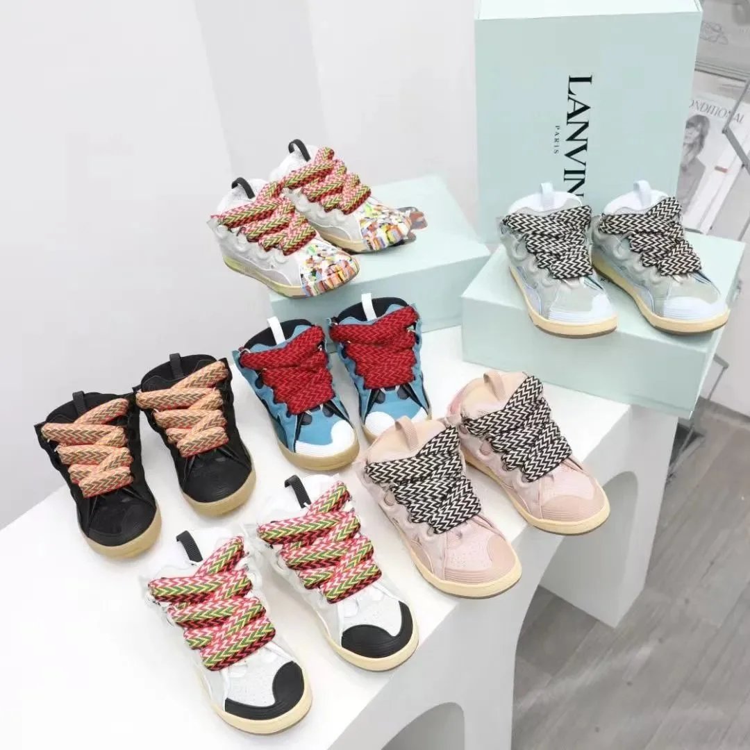 Lanvin Sneakers Low-Top with Oversized Braided Laces image 2