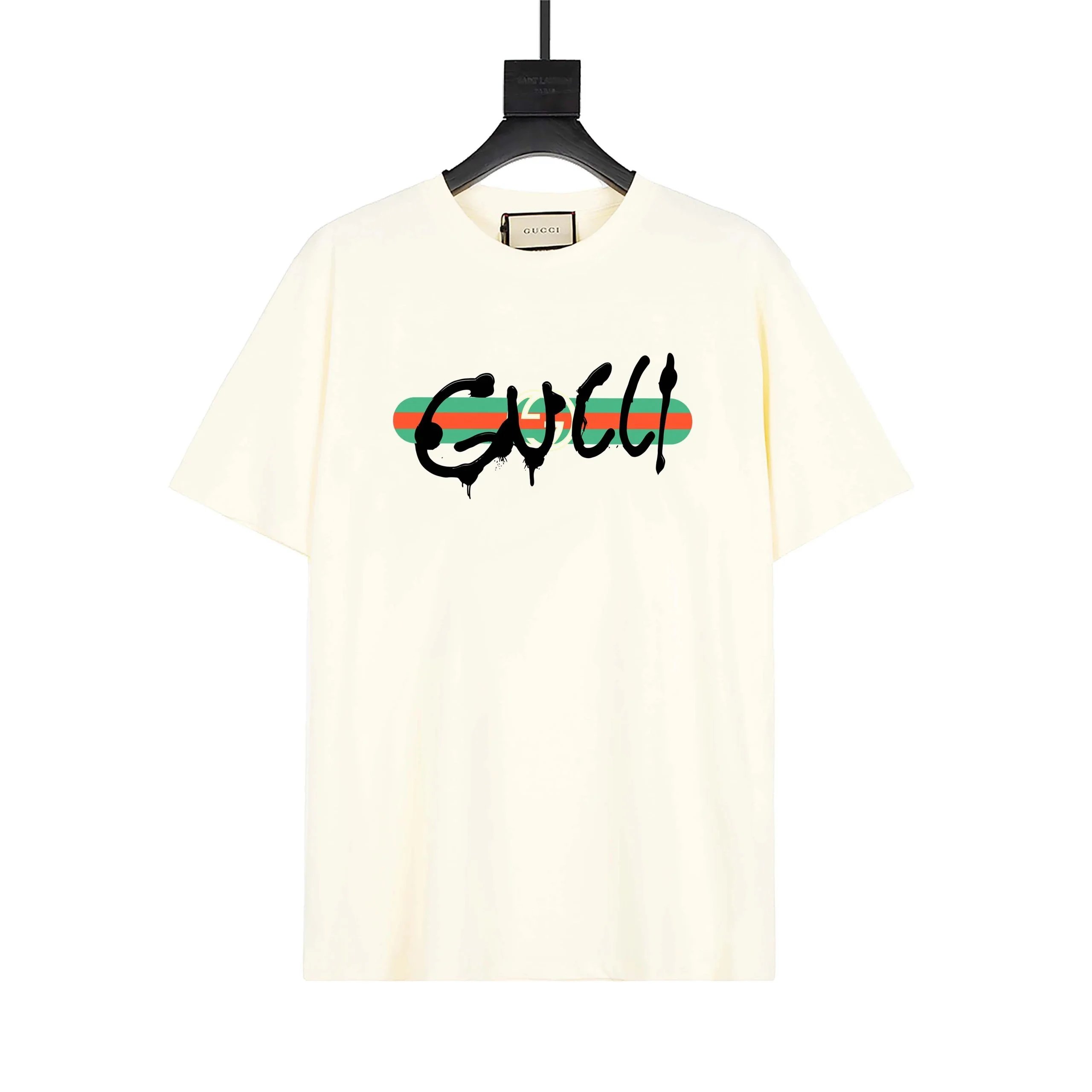 Gucci T-Shirts Short-Sleeve Snake Graphic — 12