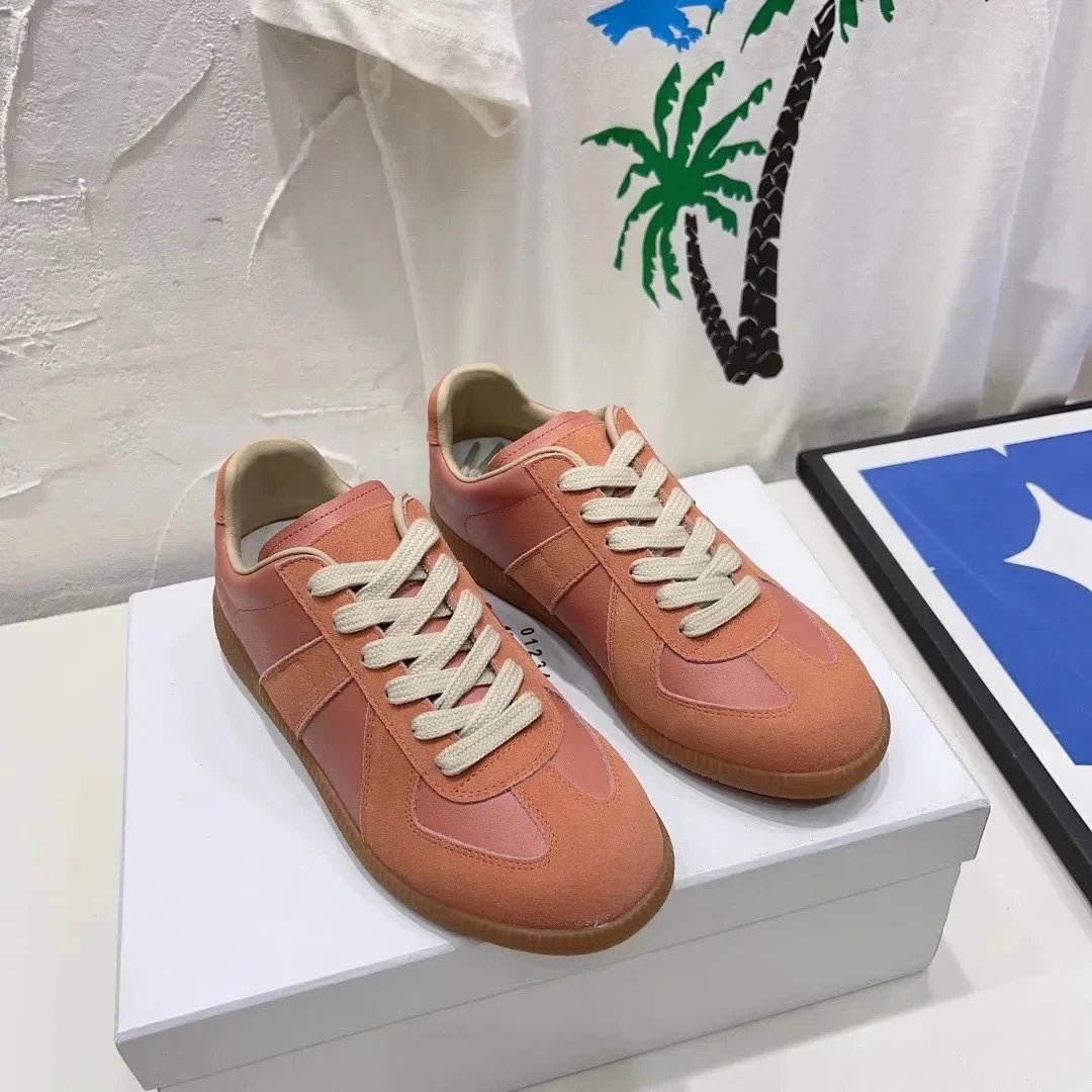 Unbranded Sneakers Low-top lace-up retro with gum soles — 48