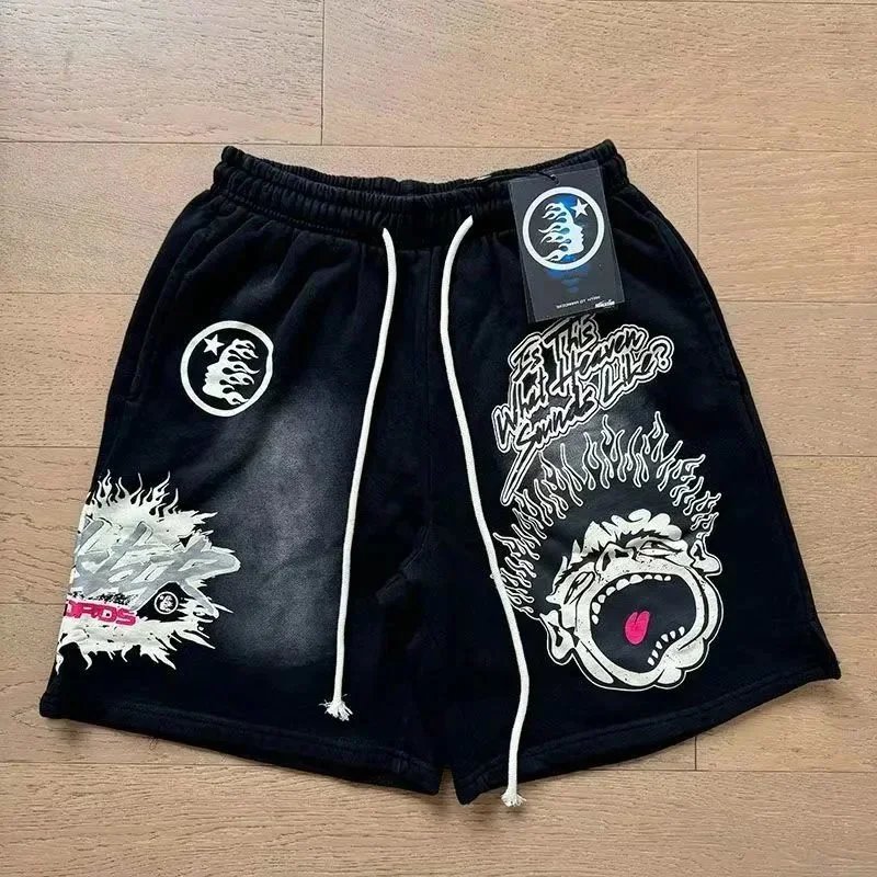 Hellstar Shorts Graphic Drawstring — 2
