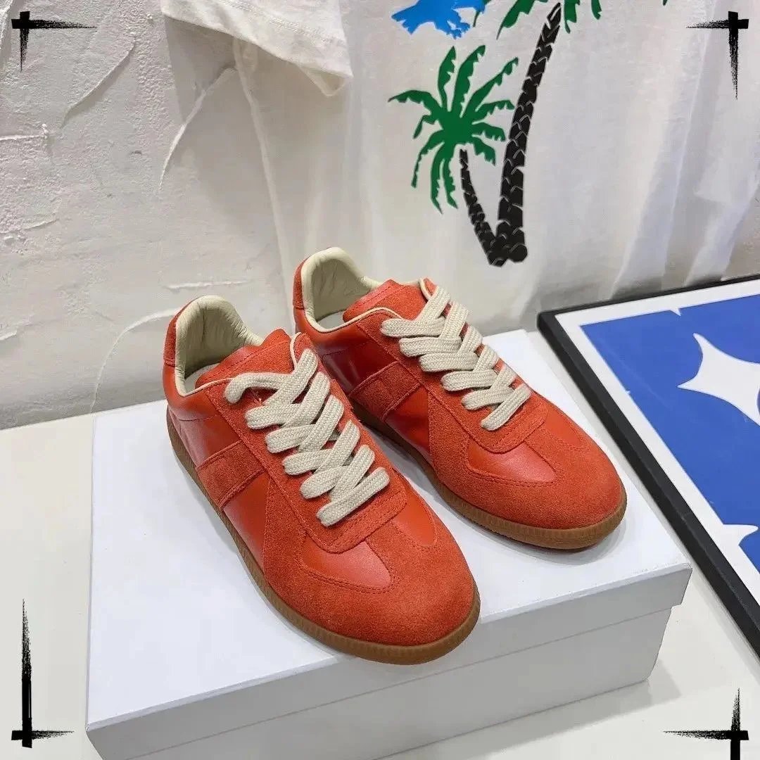 Unbranded Sneakers Low-top lace-up retro with gum soles — 42