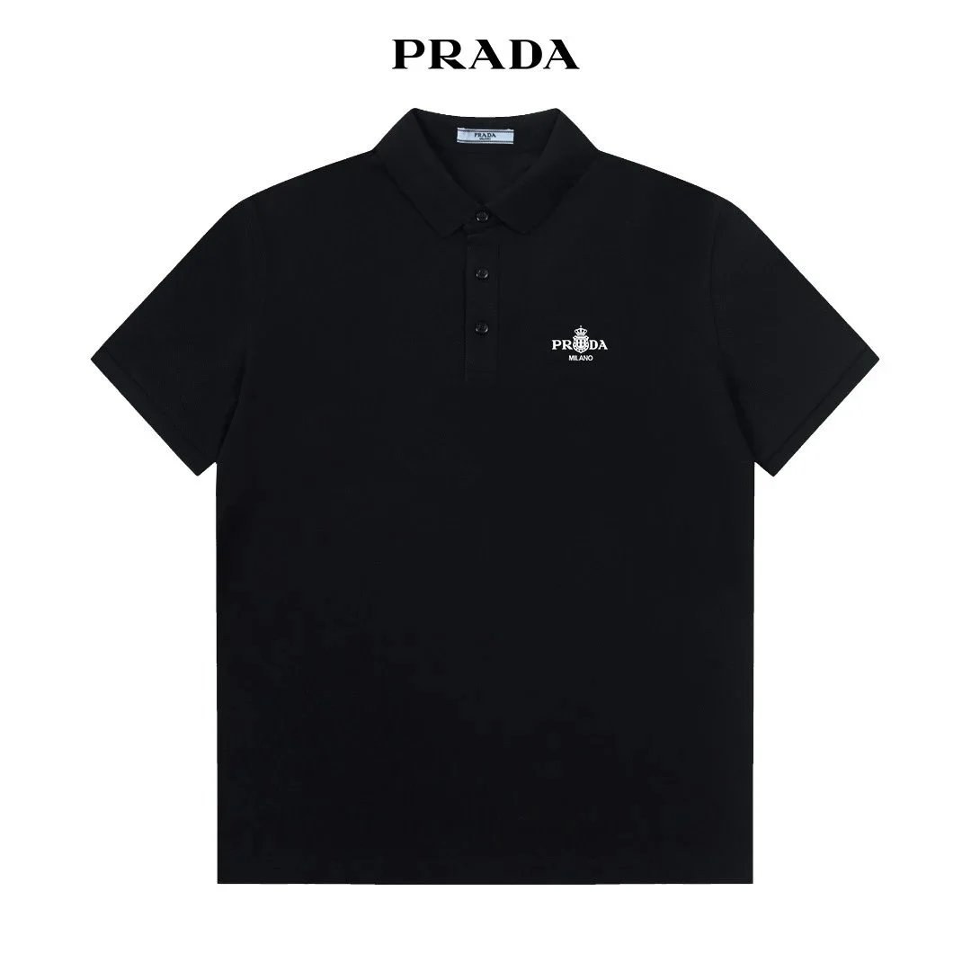 Prada Shirts Short-Sleeve Polo Shirt — 10