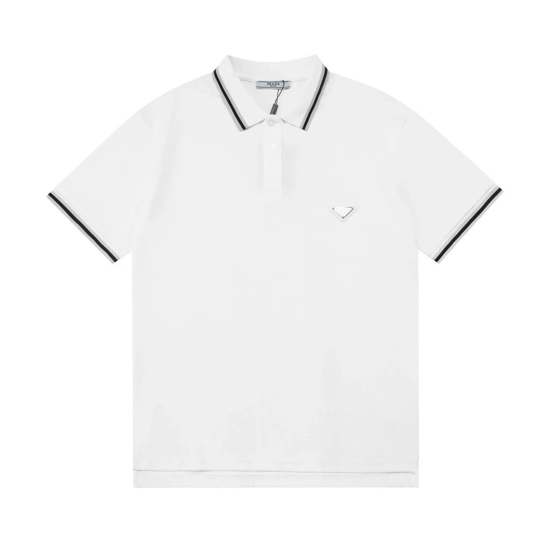 Prada Shirts Short-Sleeve Polo Shirt — 15