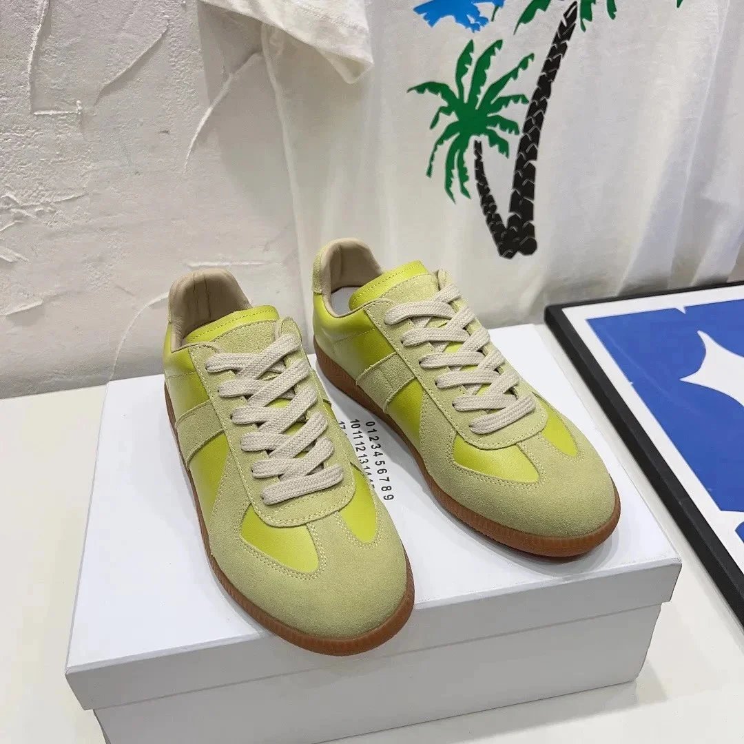Unbranded Sneakers Low-top lace-up retro with gum soles — 45