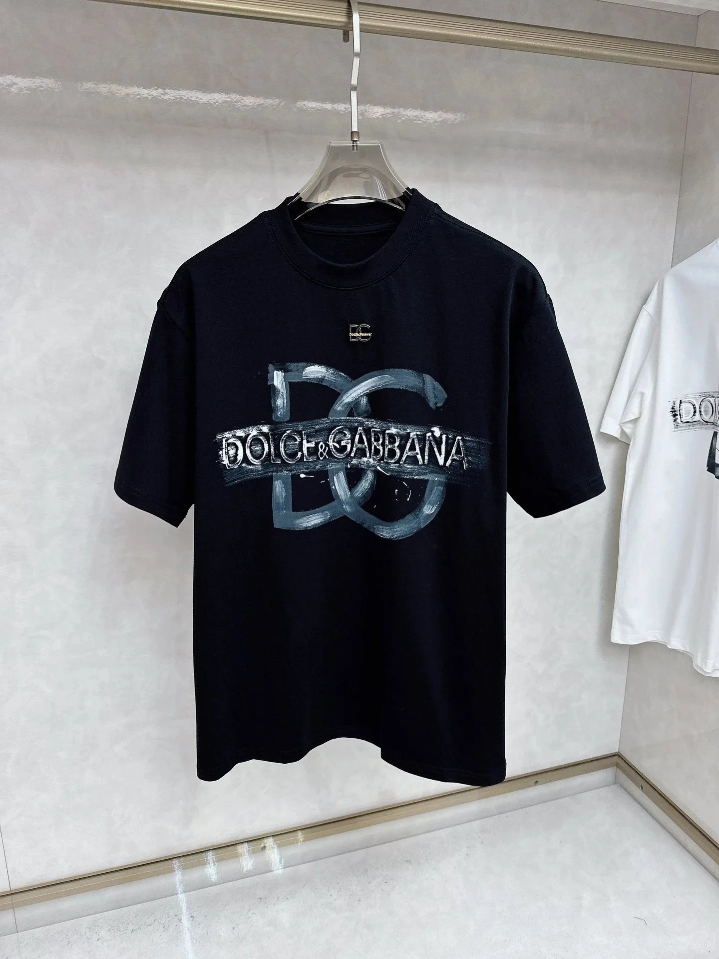 Dolce & Gabbana T-Shirts Logo graphic short-sleeve T-shirt — 34