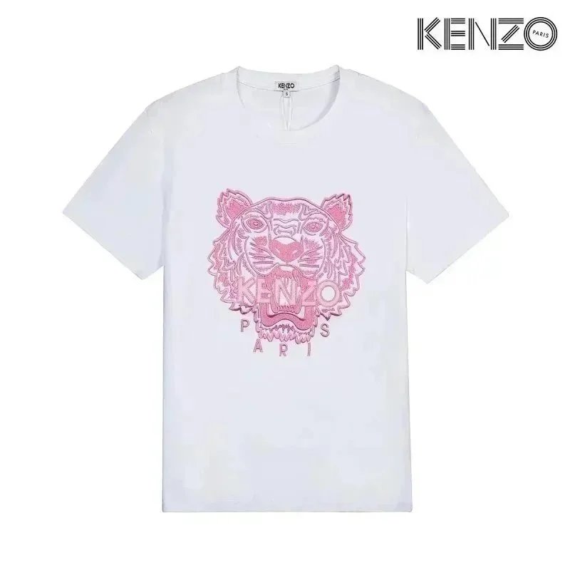 KENZO T-Shirts Tiger Head Graphic — D5-(laogao)002