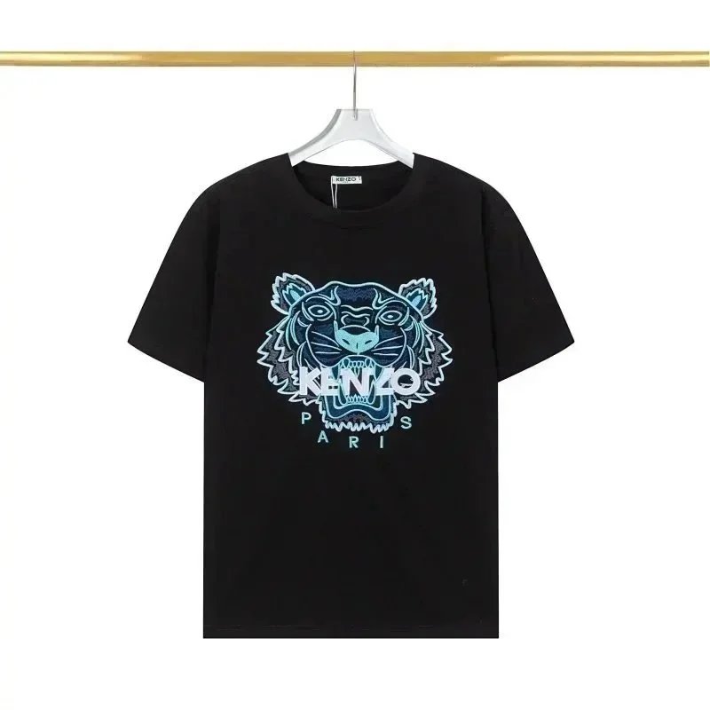 KENZO T-Shirts Tiger Head Graphic — D5-(laogao)014