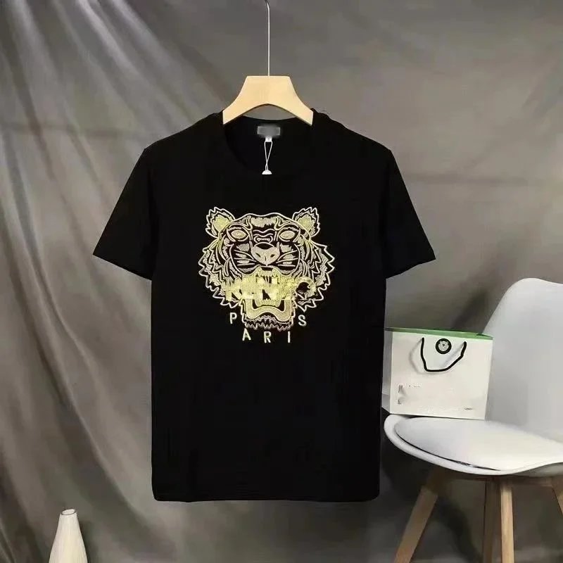 KENZO T-Shirts Tiger graphic crew-neck T-shirt — 16