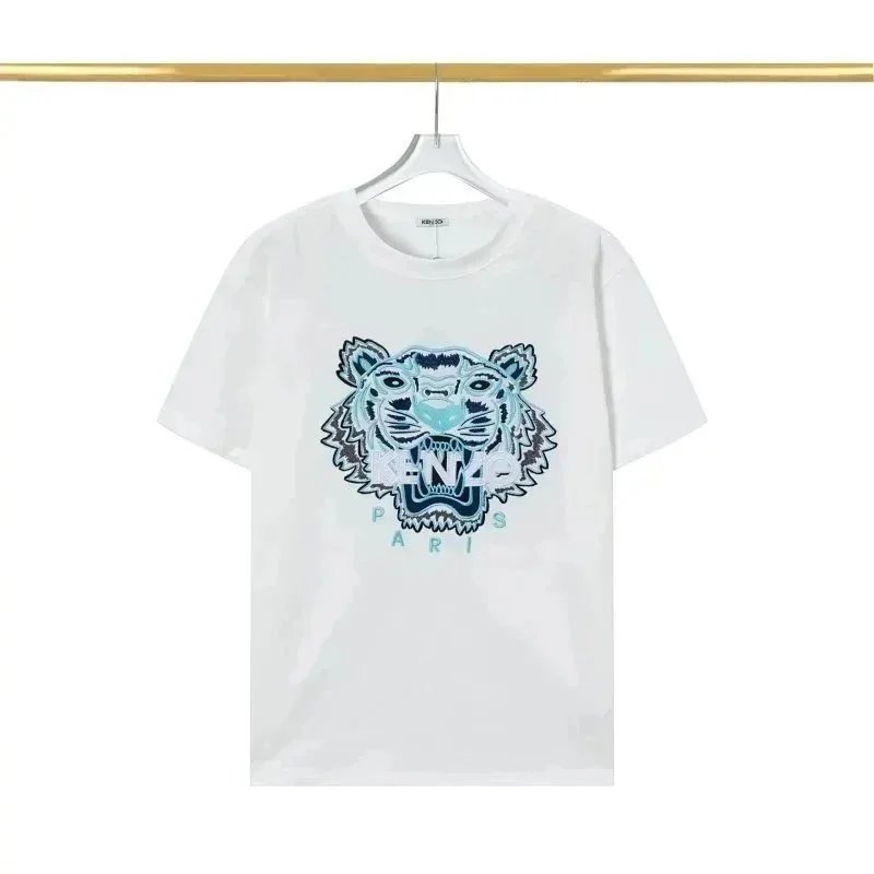 KENZO T-Shirts Tiger Head Graphic — D5-(laogao)029