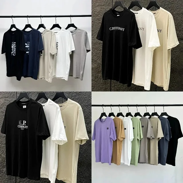 C.P. Company T-Shirts Lens Detail Crew Neck T-Shirt product detail image 2