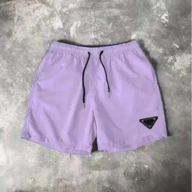 Prada Swimwear Drawstring Swim Shorts with Triangle Logo Patch image 4