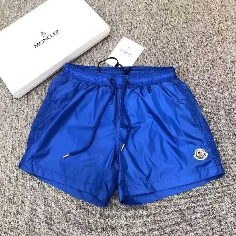 Prada Swimwear Drawstring Swim Shorts with Triangle Logo Patch — 19