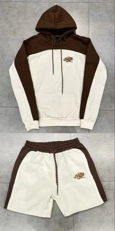 The North Face Matching Sets Hoodie or T-Shirt and Shorts Set — 27