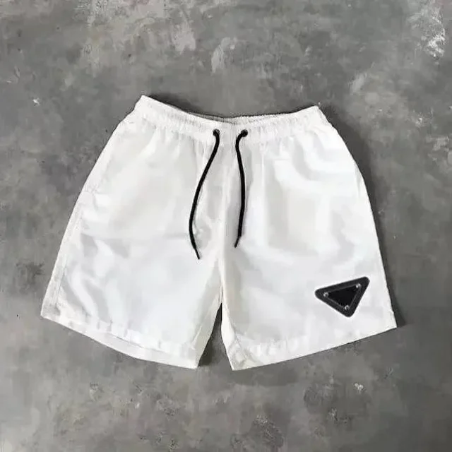 Prada Swimwear Drawstring Swim Shorts with Triangle Logo Patch product detail image 3