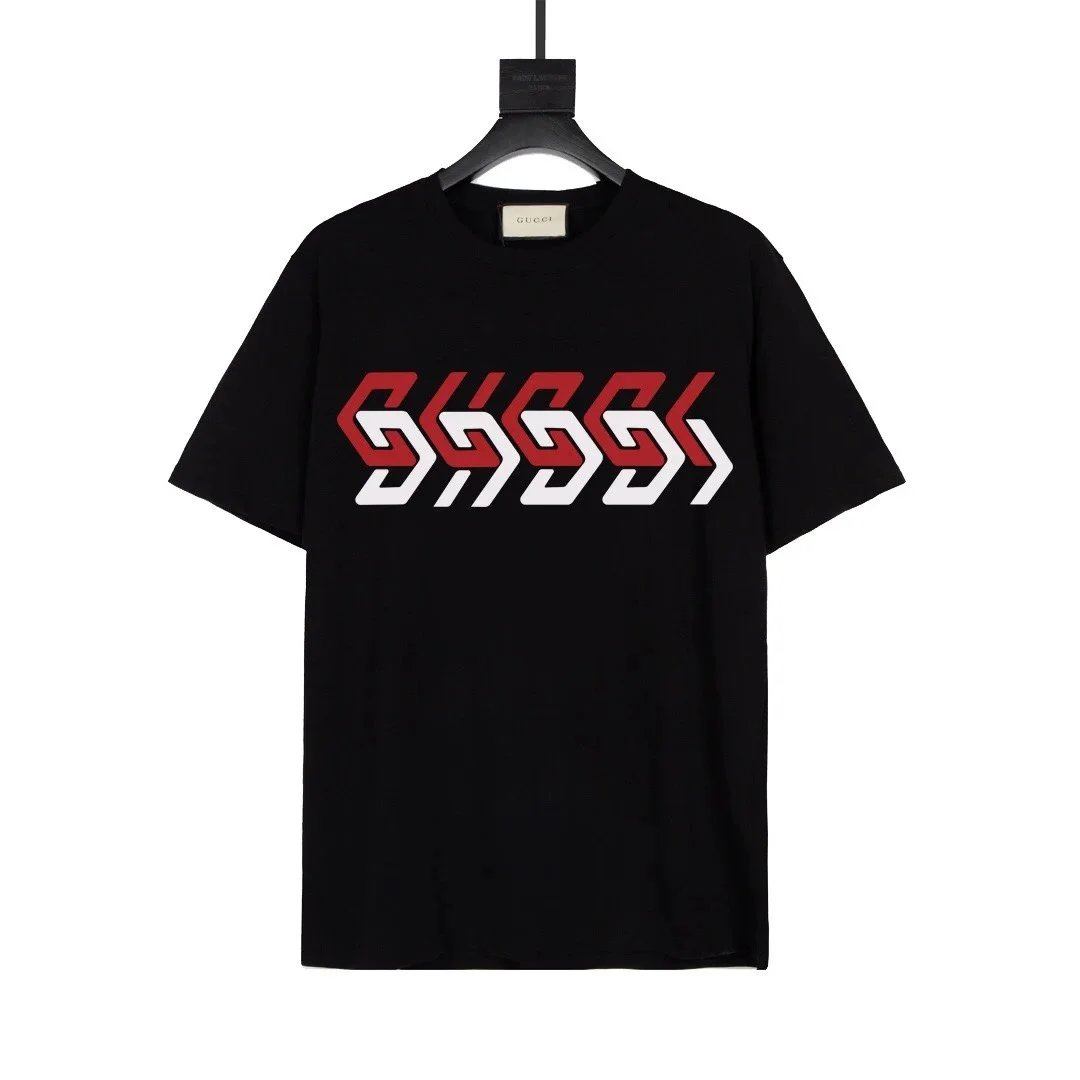 Gucci T-Shirts Short-Sleeve Snake Graphic — 17