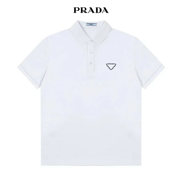 Prada Shirts Short-Sleeve Polo Shirt product detail image 6
