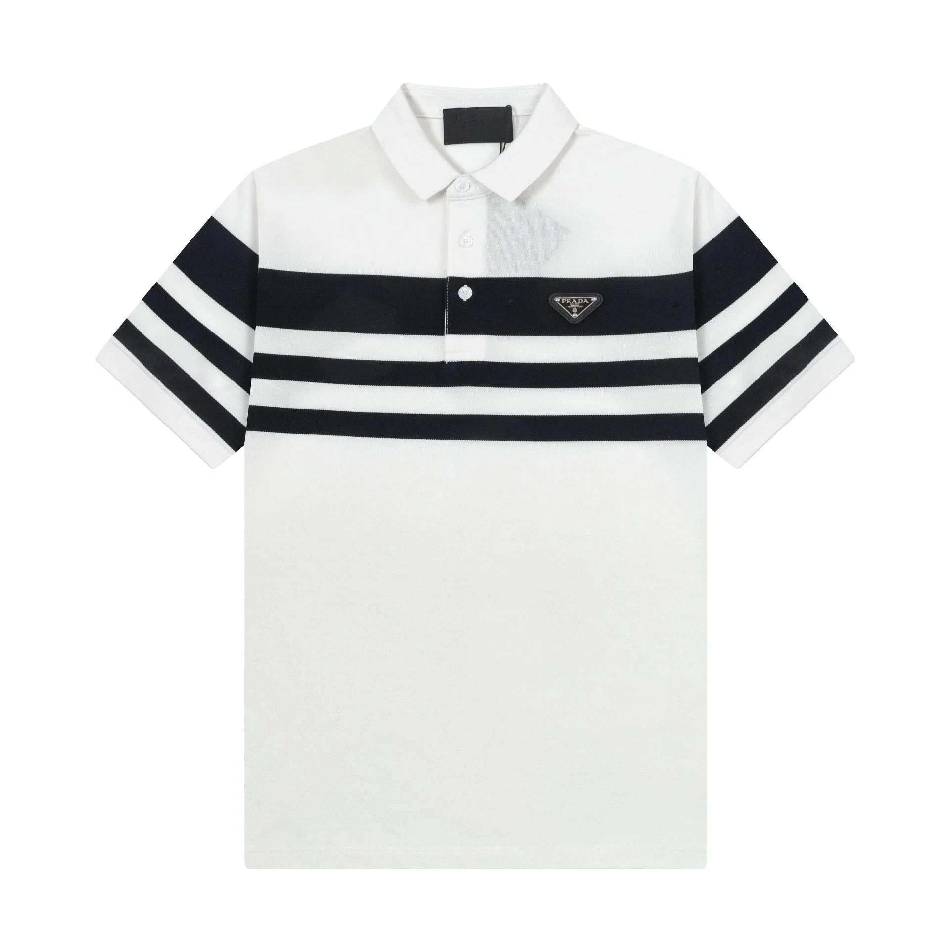 Prada Shirts Short-Sleeve Polo Shirt — 1