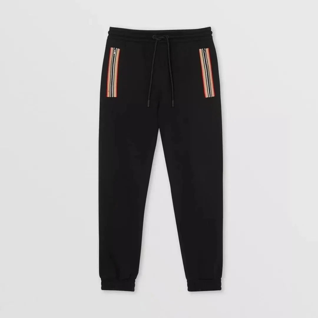 Burberry Hoodies & Sweatshirts Zip-Up Hooded Sweatshirt with Stripe-Trimmed Zipper image 10