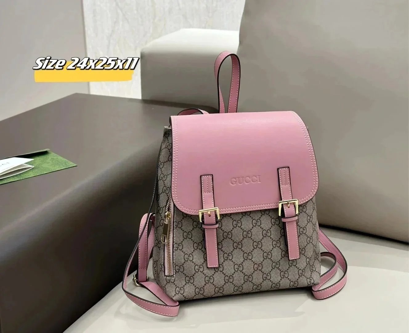 Gucci Backpacks GG Monogram Backpack — 2