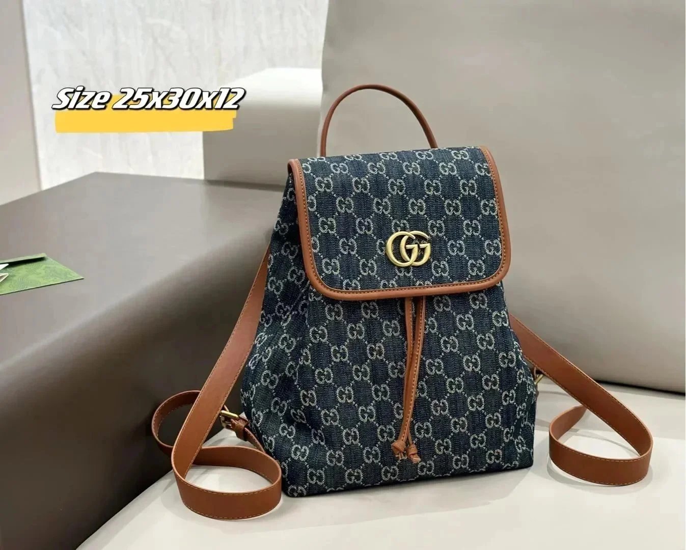 Gucci Backpacks GG Monogram Backpack — 7