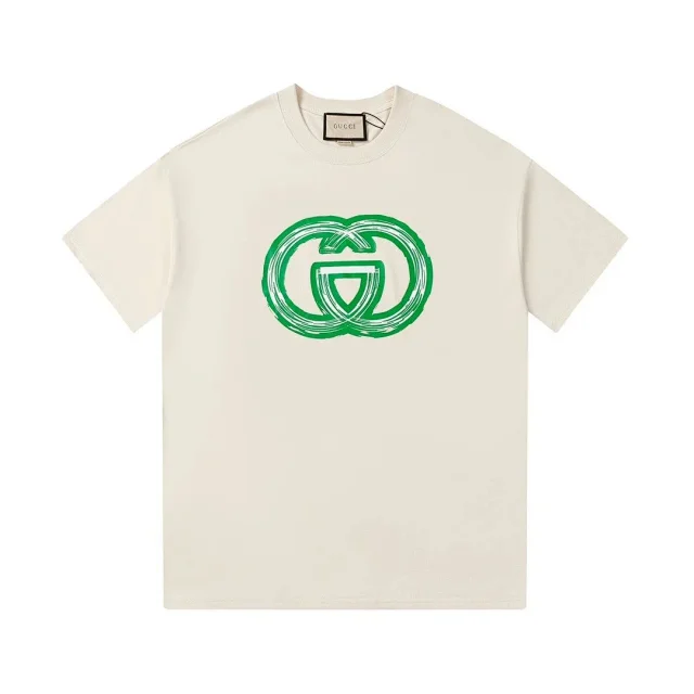 Gucci T-Shirts Crewneck Logo Graphic product detail image 2