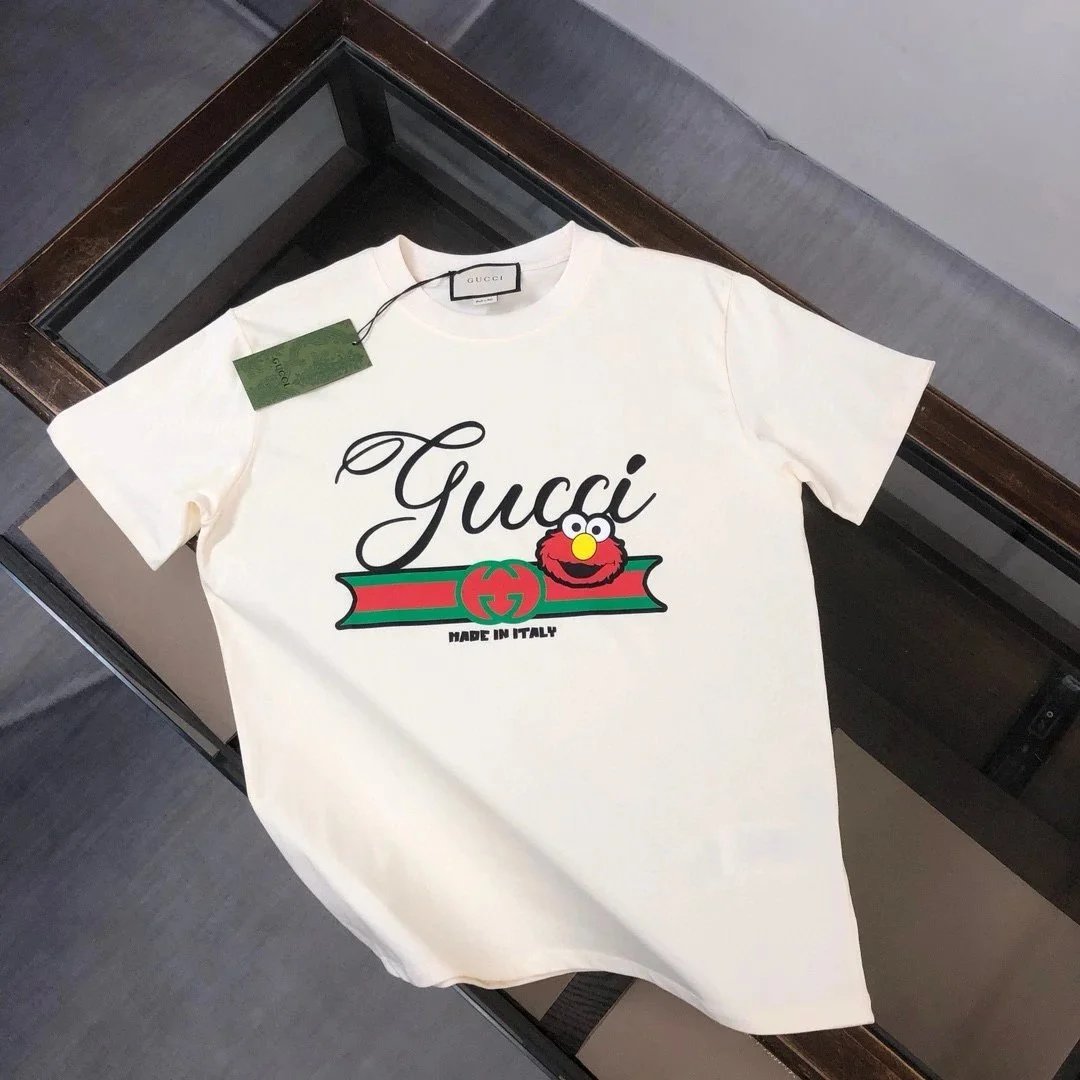 Gucci T-Shirts Crewneck Logo Graphic — 16