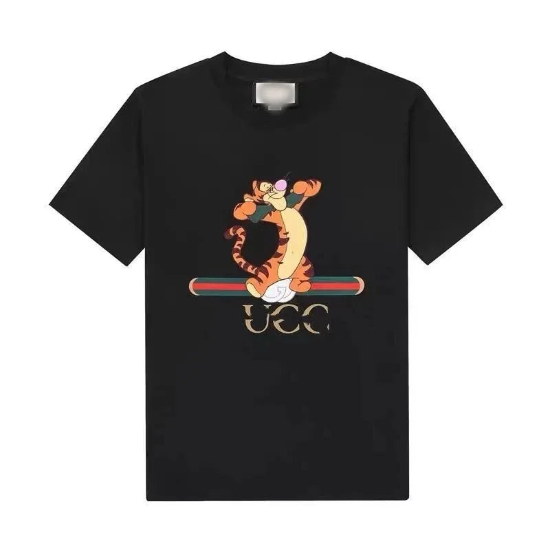 Gucci T-Shirts Short-Sleeve Graphic Print — 05