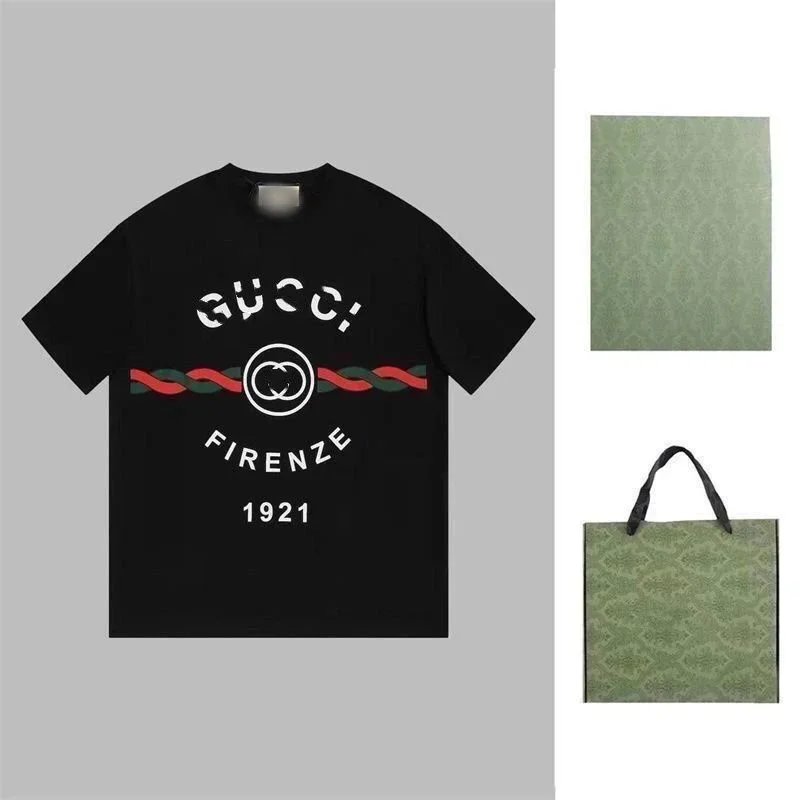 Gucci T-Shirts Short-Sleeve Graphic Print — 12