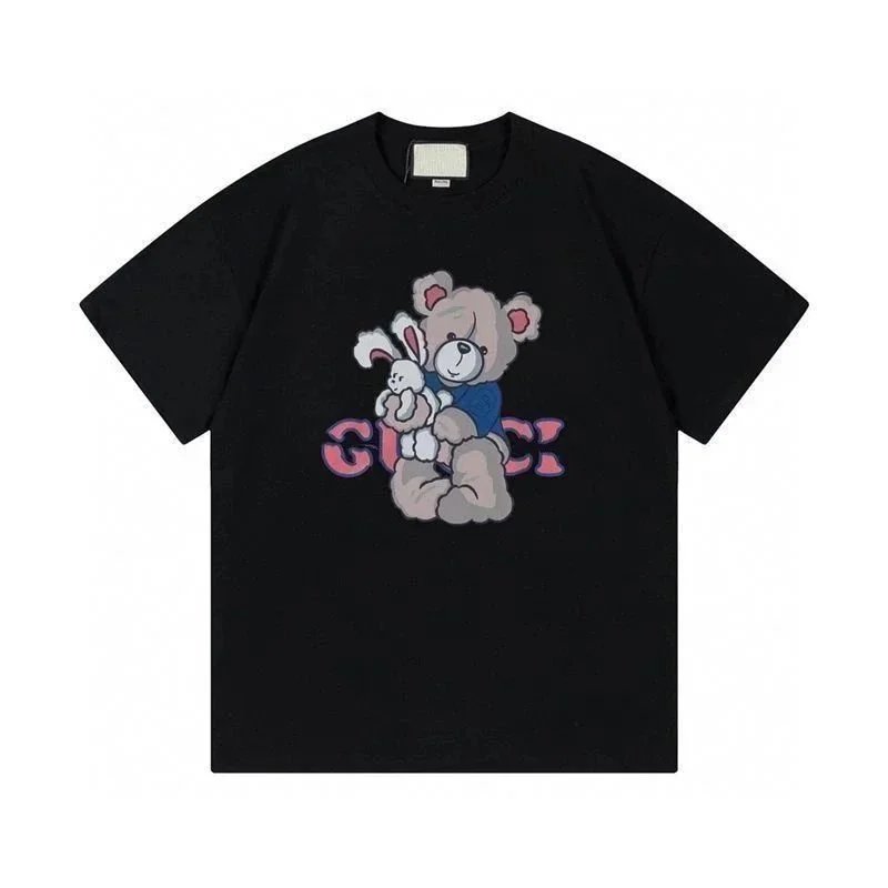 Gucci T-Shirts Short-Sleeve Graphic Print — 25