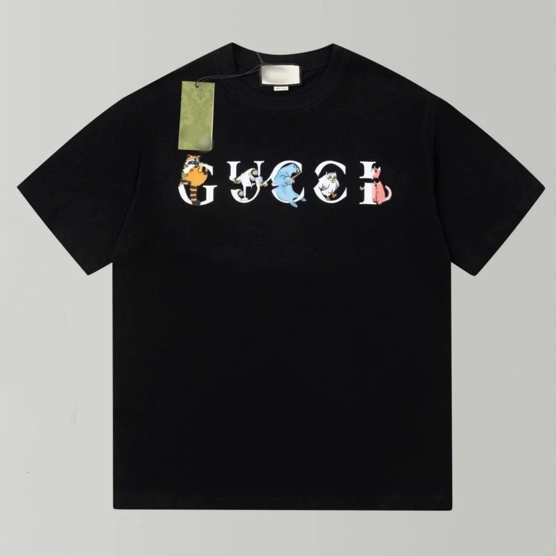 Gucci T-Shirts Short-Sleeve Graphic Print — 19