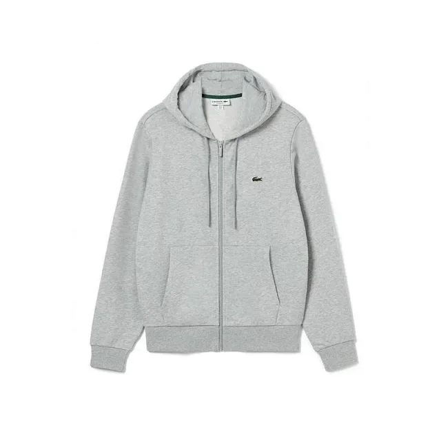 Lacoste Tracksuits Crocodile-logo hooded zip tracksuit product detail image 4