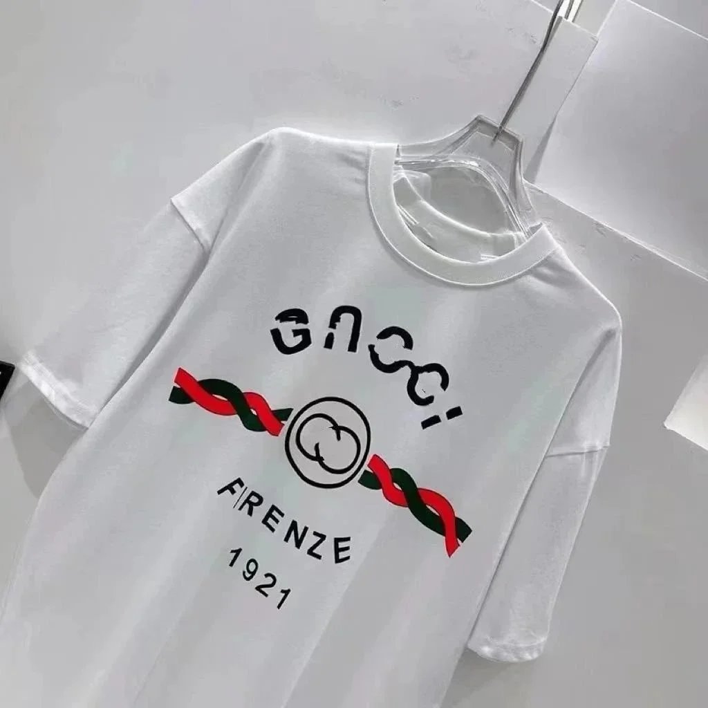 Gucci T-Shirts Short-Sleeve Graphic Print — 11
