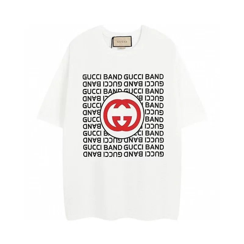Gucci T-Shirts Crewneck Logo Graphic — 12