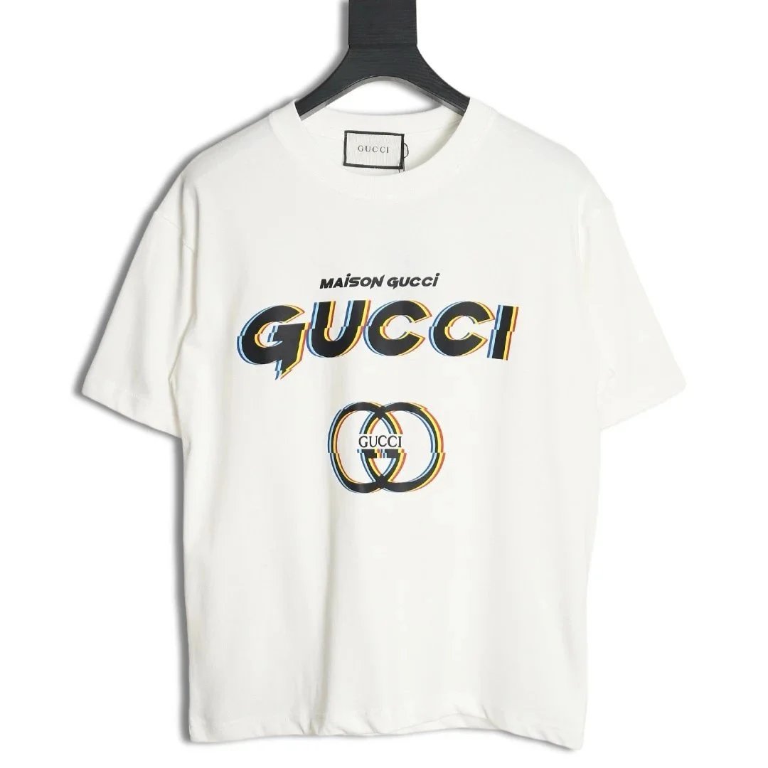 Gucci T-Shirts Crewneck Logo Graphic — 14