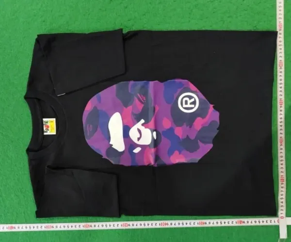 A Bathing Ape ABC Camo Ape Head T-Shirt Black - 12