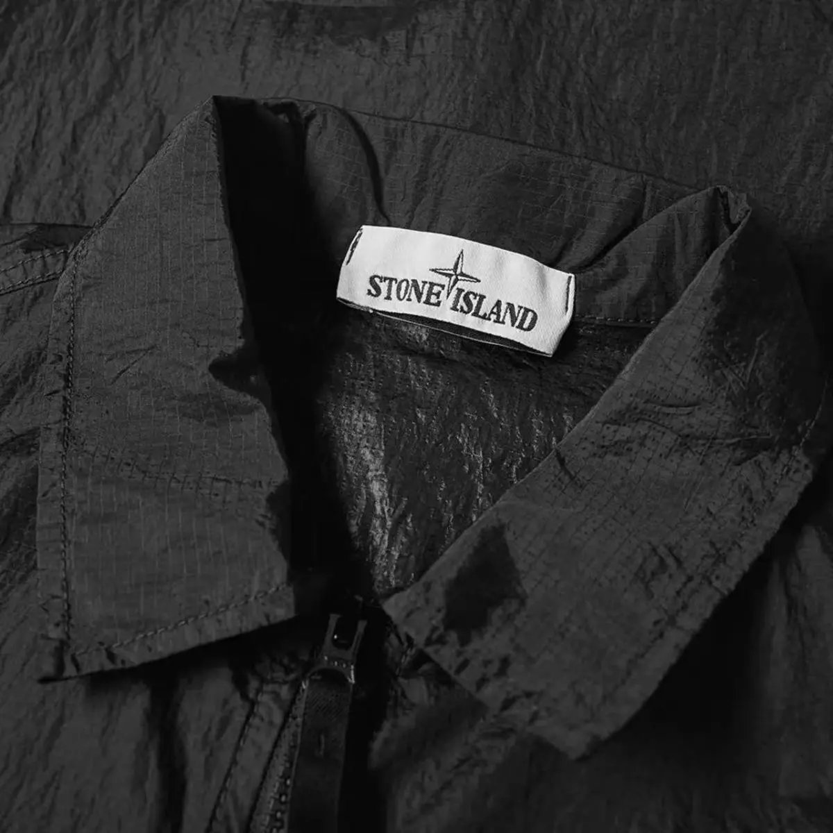 Stone Island Shadow Project Navy Blue Zip-Up Field Jacket - 6