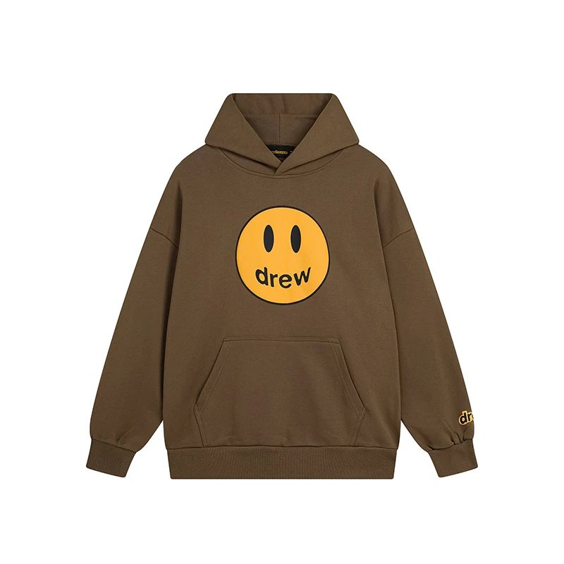 Drew House Smiley Face Hoodie Brown - 15