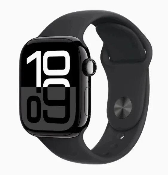 Apple Apple Watch Series 8 Black Sport Band Black