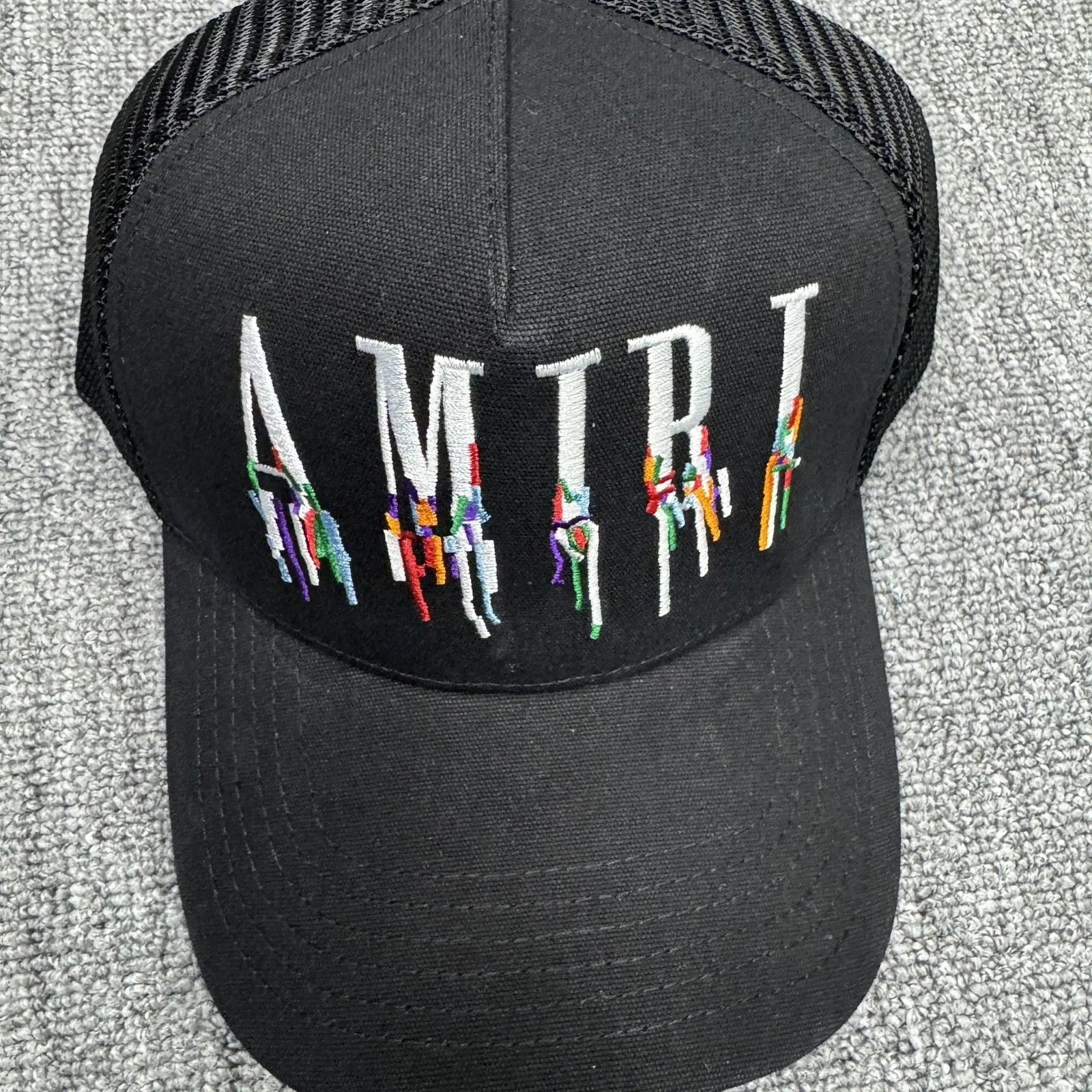 Embroidered Black