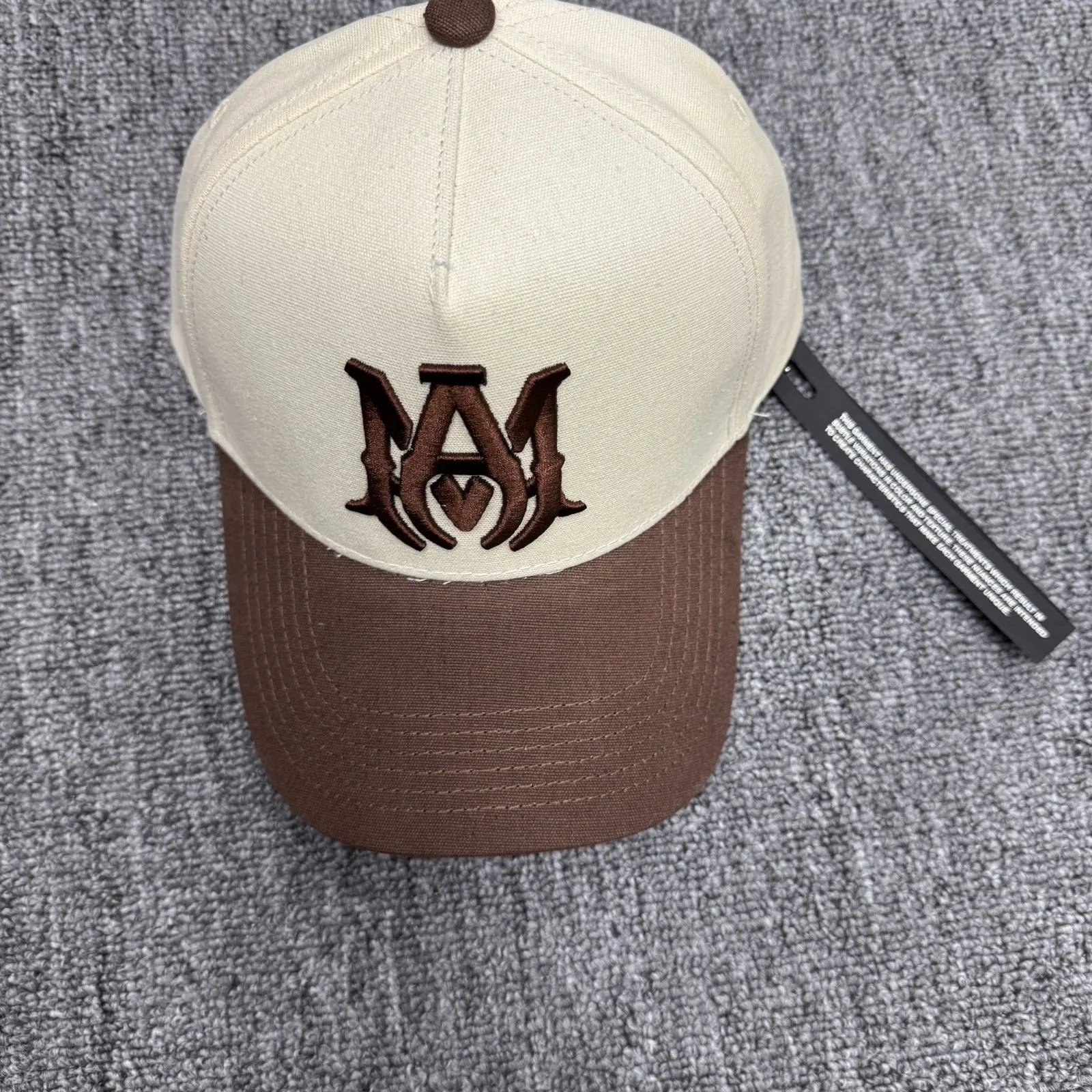 All Fabric Brown Letters