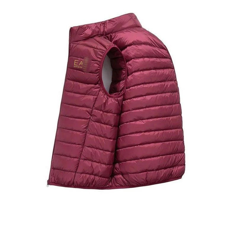Burgundy + Gold Label