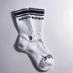 thumbnail for Chrome hearts socks Europe and the United States new 22SS crowe towel bottom socks