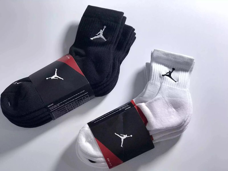 AJ 3 pairs towel short cut socks